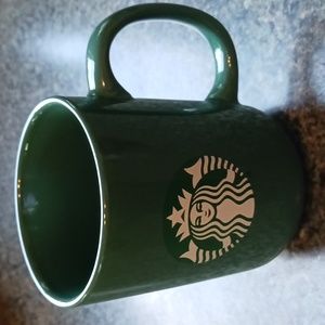 Kitchen Starbucks  Coffee Mug Green/White